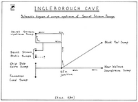 CDG NL140 Ingleborough Cave - Upstream Secret Stream Sumps